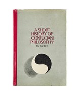 A Short History of Confucian Philosophy Liu Wu-Chi Hardcover With Dust J... - $561.41 MXN