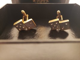 Dice Cufflinks - Lucky 7 - Donald J Trump Signature Collection - Mother Of Pearl - £31.44 GBP