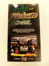 1997 Green Bay Packers Return to Titletown VHS Video Cassette Brand New Sealed - £11.87 GBP