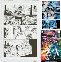 Gerry Conway Firestorm Legends of Tomorrow #4 Pg. 5 Original Art Eduardo... - £79.10 GBP