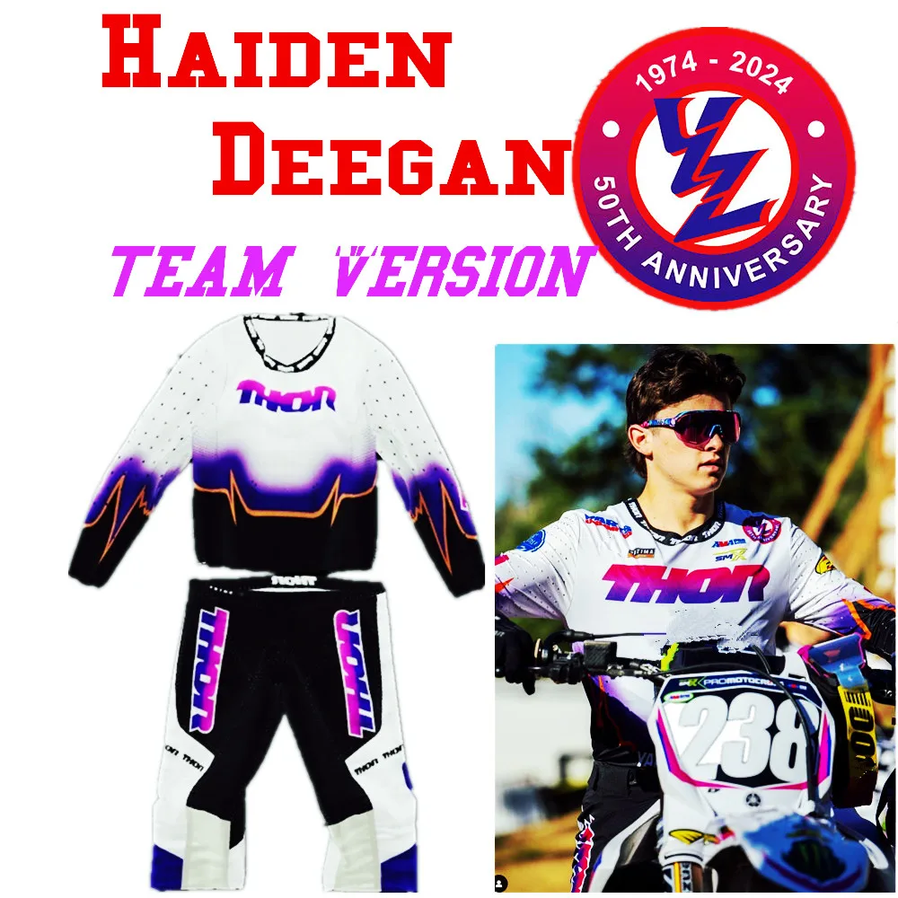 Haiden Deegean SEVEN MX Gear Set Off Road Moto Clothing Dirt Bike Race - $110.59