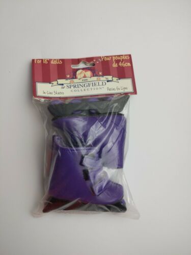 1996 FIBRE CRAFT -  Purple  Roller-Blades for 18 inch Doll Fiber Craft - £11.84 GBP
