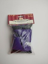 1996 FIBRE CRAFT -  Purple  Roller-Blades for 18 inch Doll Fiber Craft - $14.84