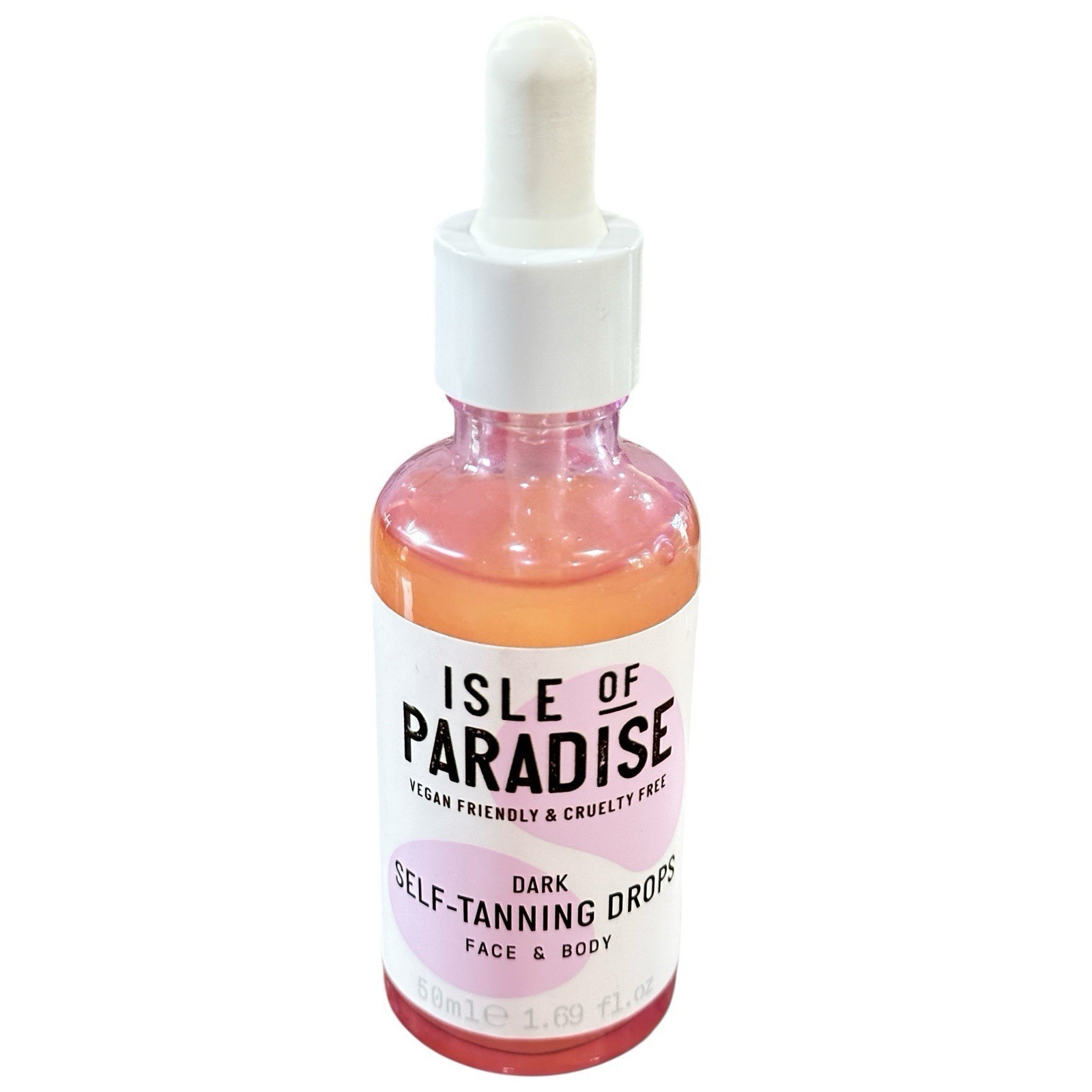 Isle of Paradise Face &amp; Body Self Tanning Drops Dark  50 ML 1.69 OZ - $22.50