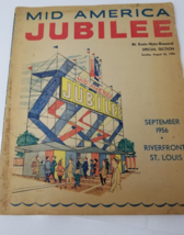 Mid American Jubilee Riverfront St. Louis 1956 Kitsch Program St. Louis ... - £22.79 GBP
