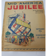 Mid American Jubilee Riverfront St. Louis 1956 Kitsch Program St. Louis ... - £22.65 GBP