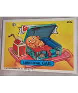 Garbage Pail Kids 402a Lunchpail Gail &amp; 402b Lunchbox Stu Die-Cut Error - $25.57 CAD