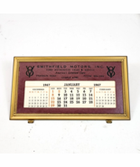 Vintage Ford 1967 Calendar Smithfield Motors V8 Gas Oil Sign Salesman Sa... - $39.82 CAD