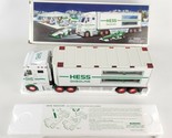 2003 Hess Toy Truck 14&quot; and Two Racecars 4.5&quot; with Pull Back Motors - $26.72