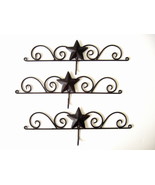 Three Rustic Metal Star Key Hooks - Coat Hooks - Robe/Towel Hooks - Leas... - $453.50 MXN
