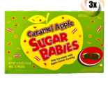 3x Packs | Sugar Babies Caramel Apple Milk Caramels W/Apple Coating | 4.... - £11.28 GBP