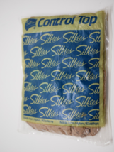 Vintage Silkies Control Top Queen XL Nude Natural Pantyhose Nylons 751 USA Made - £5.50 GBP