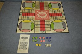 1936 Parcheesi Popular Edition Board + Brass Counters + 8 Dice + Manual - $10.00