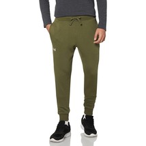 Under Armour Men&#39;s UA Rival Cotton Joggers 1357107-390 Olive Green Size ... - £63.70 GBP