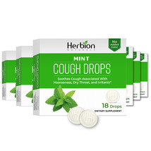 Herbion Naturals Cough Drops with Natural Mint Flavor - Soothes Cough -P... - $18.99