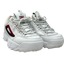 Fila Disruptor 2 shoes size 7 womens White Chunky Sneakers premium repeat - £31.65 GBP