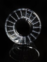 Faberge Metropolitan Clear Crystal Bowl 9" image 6