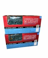 2x Vickerman Set of Multicolor Commercial Grade 50 LED Christmas Light Set - $47.39 CAD
