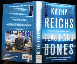 Kathy Reichs FLASH AND BONES (Temperance Brennan 14) hcdj NASCAR missing tarbaby - £5.19 GBP