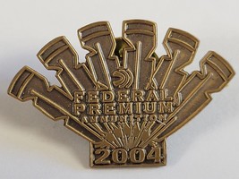 2004 FEDERAL PREMIUM AMMUNITION NWTF EVENT METAL LAPEL PIN WEAR HUNTING ... - £19.63 GBP
