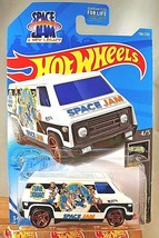 2021 Hot Wheels #198 HW Space-Space Jam 4/5 70s VAN White w/Copper Pr5 Spokes - $7.00