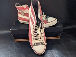 Converse Chuck Taylor High Top Distressed Stars Stripes Shoe Men 11 Wome... - £39.43 GBP