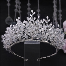 361  Wedding Tiara and Crown Wedding Hair Accessories Bridal Wedding Crown Hair  - £38.32 GBP