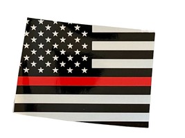 COLORADO Thin Red Line USA Flag Reflective Decal Sticker Fire Fighter EMS - £6.34 GBP