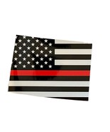 COLORADO Thin Red Line USA Flag Reflective Decal Sticker Fire Fighter EMS - $7.92