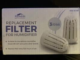  Aennon Model BR-007 and  others Humidifier Replacement Filters 3 pack - $184.16 MXN