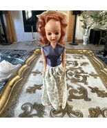 Vintage International Doll Miss Israel Jewish Star of David Skirt 8&quot; Tall - $13.98