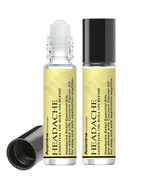 Headache Relief Essential Oil Roll On, Pre-Diluted 10ml (Pack of 2) - £11.79 GBP