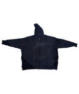 Hanes Just My Size Women&#39;s Black Full-Zip Fleece Hoodie sz 5X - $33.33 CAD