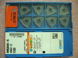 QTY 20x Korloy WNMG431-HS WNMG080404-HS PC9030 for stainless steel NEW - $110.00