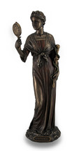 Scratch &amp; Dent Cardinal Virtue Prudence Bronze Finished Statue Painted Accents - £31.57 GBP