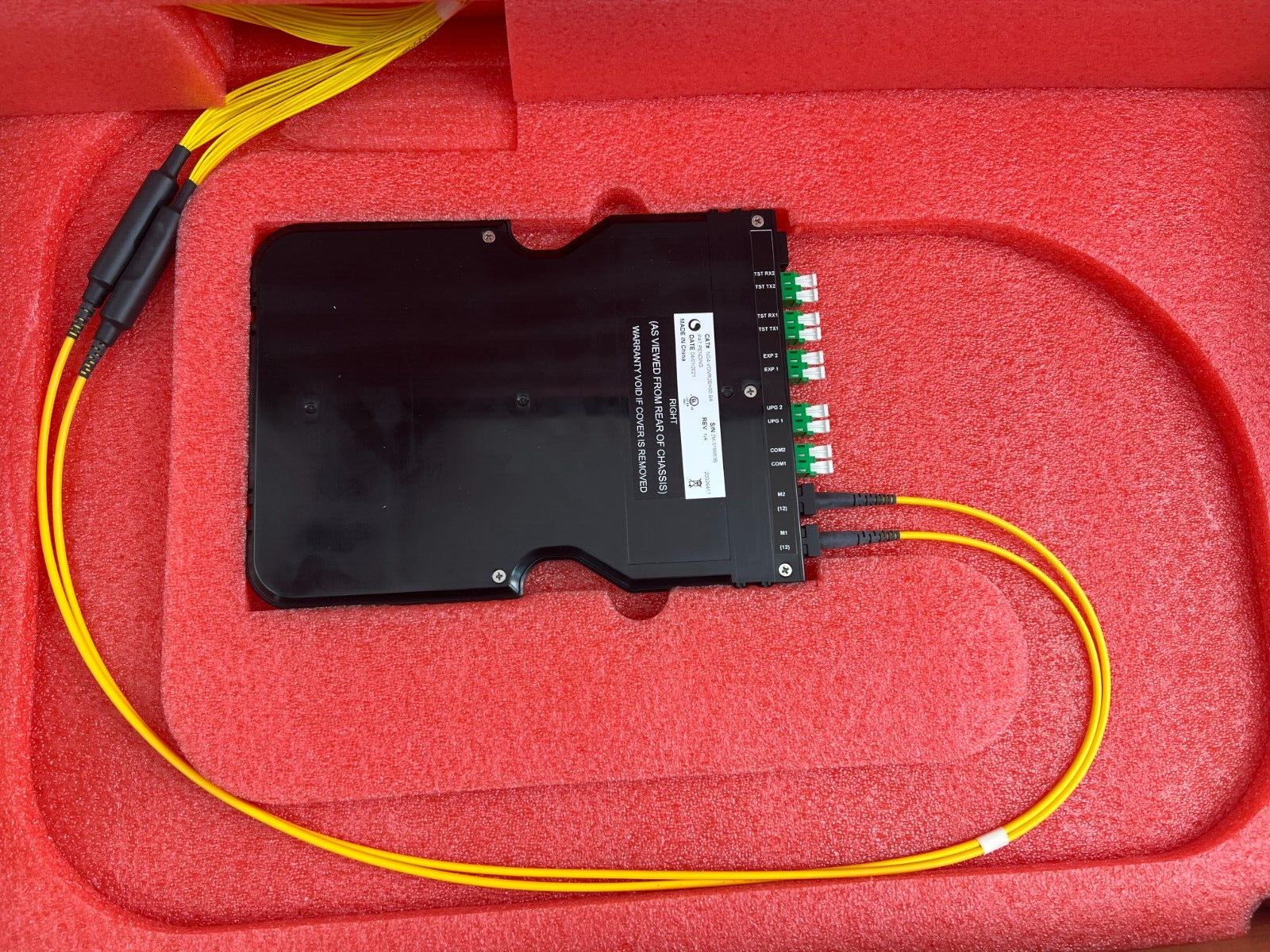 NEW Commscope NG4-VDMR2BH00-BA Double 12ch 100G DW/DM LGX Module A - $1,137.51
