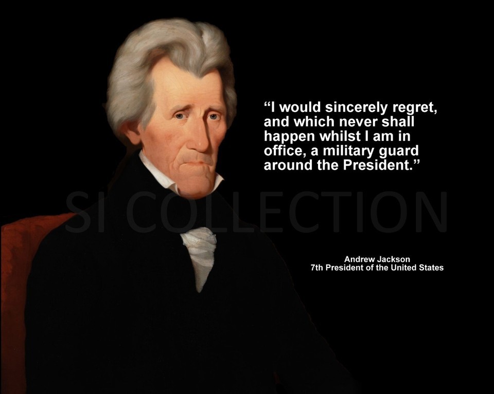 ANDREW JACKSON &quot;I WOULD SINCERELY REGRET AND WHICH...&quot; QUOTE PHOTO VARIO... - $4.95+