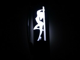 Pole / Stripper Dancer Lighted ink pen - $11.30