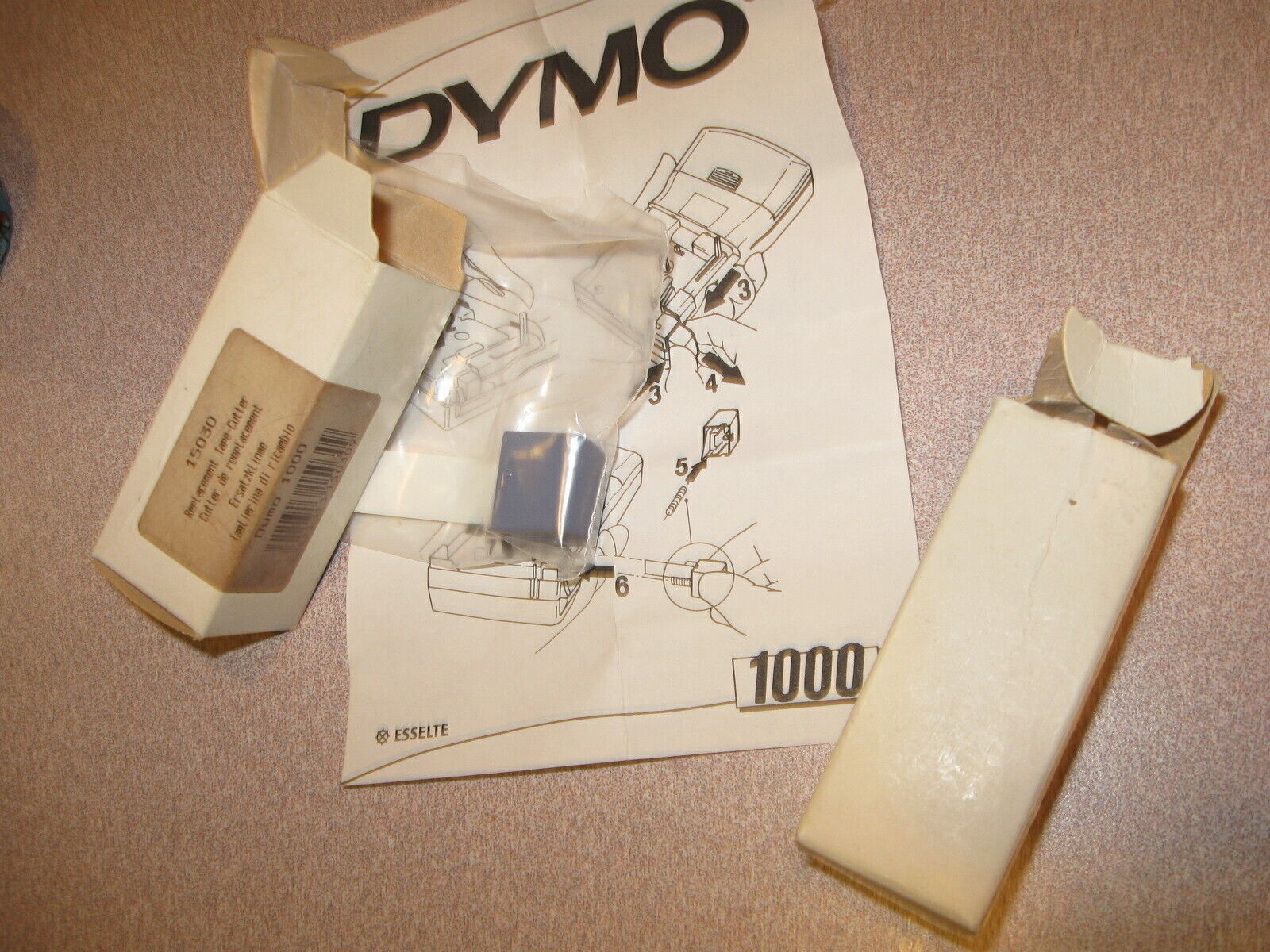 NEW LOT of 2 Dymo Label Printer Tape-Cutter Replacement # 15030 - $17.01