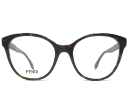 Fendi Eyeglasses Frames FE50024I 053 Tortoise Cat Eye Full Rim 52-18-140 - £104.71 GBP