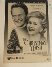 A Christmas Wish Tv Guide Print Ad Neil Patrick Harris Debbie Reynolds TPA12 - £4.63 GBP