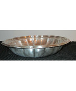 REED &amp; BARTON Silver Plate  Scalloped Serving Bowl CENTERPIECE - $31.27 CAD