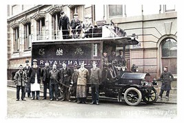 ptc1991 - Sussex - 1st Motor Coach (Royal Mail) London to Brighton - print 6x4 - £2.20 GBP