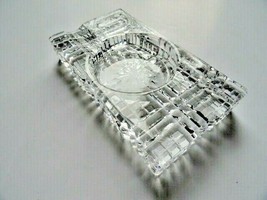 Waterford Crystal Partner Ashtray Measures 7.5&quot; L x 4.5&quot; W x 1.25&quot; H  no... - £153.59 GBP
