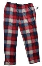 PE Men&#39;s Heather Plaid Pajama Pants Rio Red-Size XL - £15.97 GBP