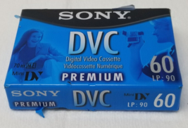 Sony DVC DVM60PRL Premium 60 Min LP:90 Digital Video Cassette - £4.25 GBP