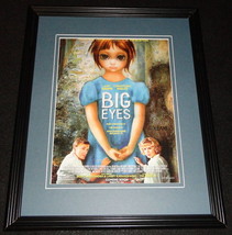 Big Eyes 2015 Framed 11x14 ORIGINAL Advertisement Amy Adams Christoph Waltz - £27.68 GBP
