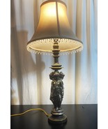 Vintage Art Nouveau,The Three Graces Figurine Lamp,height 30 inches - £185.28 GBP