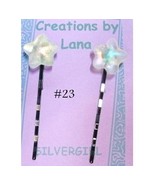 Set 2 Bobby Pins -Shimmery Star - £4.15 GBP