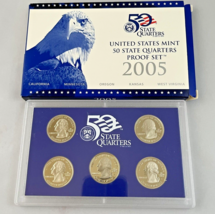 2005 United States 50 States 5 Quarters Proof Set - £13.58 GBP